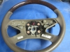 Mercedes Benz W251 R350 GL450 ML550 Driver Steering Wheel w/ Wood Top GRAY - 1644607103